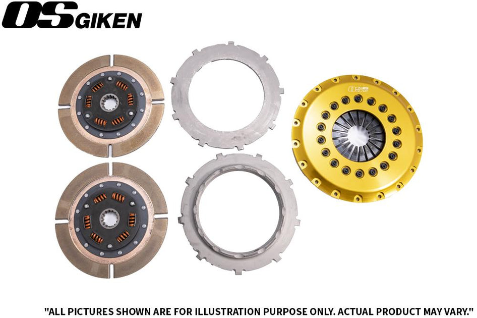 TR2C] - TR Twin Plate Clutch for Mitsubishi CZ4A Evo X – OS Giken USA