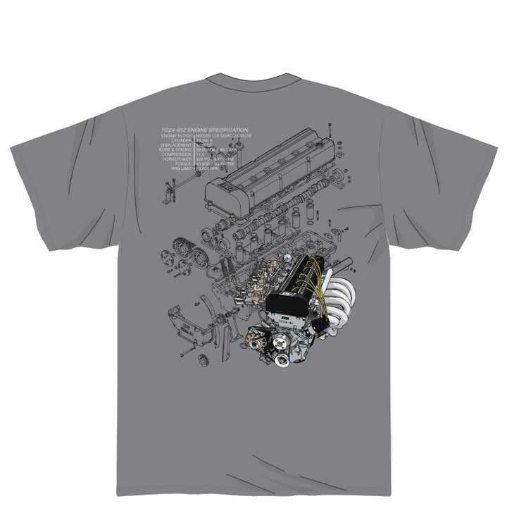 OS Giken TC24 Legacy Tee - GRAY