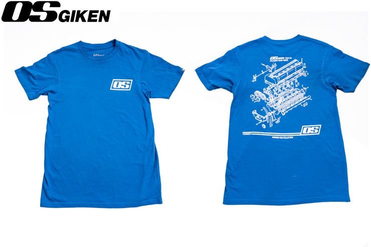 OS Giken TC24 Blueprint T-Shirt – OS Giken USA